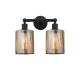 A thumbnail of the Innovations Lighting 616-2W-12-14 Cobbleskill Vanity Matte Black / Mercury