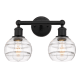 A thumbnail of the Innovations Lighting 616-2W 10 15 Rochester Vanity Matte Black / Clear