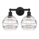 A thumbnail of the Innovations Lighting 616-2W 12 17 Rochester Vanity Matte Black / Clear