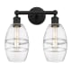 A thumbnail of the Innovations Lighting 616-2W 10 15 Vaz Vanity Matte Black / Clear