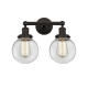 A thumbnail of the Innovations Lighting 616-2W-10-16 Beacon Vanity Oil Rubbed Bronze / Clear