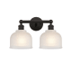 A thumbnail of the Innovations Lighting 616-2W-11-15 Dayton Vanity Oil Rubbed Bronze / White