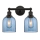 A thumbnail of the Innovations Lighting 616-2W 12 15 Bella Vanity Oil Rubbed Bronze / Princess Blue