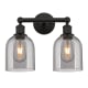 A thumbnail of the Innovations Lighting 616-2W 12 15 Bella Vanity Oil Rubbed Bronze / Light Smoke