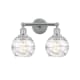 A thumbnail of the Innovations Lighting 616-2W-11-15 Athens Vanity Polished Chrome / Clear Deco Swirl