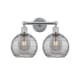 A thumbnail of the Innovations Lighting 616-2W 12 17 Athens Deco Swirl Vanity Polished Chrome / Light Smoke Deco Swirl