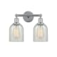 A thumbnail of the Innovations Lighting 616-2W-12-14 Caledonia Vanity Polished Chrome / Mouchette