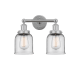 A thumbnail of the Innovations Lighting 616-2W-10-16 Bell Vanity Polished Chrome / Clear