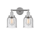 A thumbnail of the Innovations Lighting 616-2W-10-16 Bell Vanity Polished Chrome / Seedy