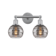 A thumbnail of the Innovations Lighting 616-2W 10 15 Rochester Vanity Polished Chrome / Light Smoke