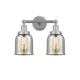 A thumbnail of the Innovations Lighting 616-2W-10-16 Bell Vanity Polished Chrome / Mercury