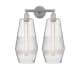 A thumbnail of the Innovations Lighting 616-2W-19-16 Windham Vanity Polished Chrome / Seedy