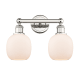 A thumbnail of the Innovations Lighting 616-2W-12-15 Belfast Vanity Polished Nickel / Matte White