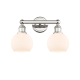 A thumbnail of the Innovations Lighting 616-2W-11-15 Athens Vanity Polished Nickel / Matte White