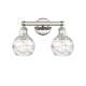 A thumbnail of the Innovations Lighting 616-2W-11-15 Athens Vanity Polished Nickel / Clear Deco Swirl