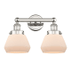 A thumbnail of the Innovations Lighting 616-2W-10-16 Fulton Vanity Polished Nickel / Matte White