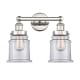 A thumbnail of the Innovations Lighting 616-2W-13-15 Canton Vanity Polished Nickel / Clear