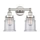 A thumbnail of the Innovations Lighting 616-2W-13-15 Canton Vanity Polished Nickel / Seedy