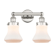 A thumbnail of the Innovations Lighting 616-2W-10-16 Bellmont Vanity Polished Nickel / Matte White