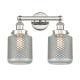 A thumbnail of the Innovations Lighting 616-2W-12-15 Stanton Vanity Polished Nickel / Clear Wire Mesh