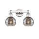 A thumbnail of the Innovations Lighting 616-2W 10 15 Rochester Vanity Polished Nickel / Light Smoke