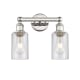 A thumbnail of the Innovations Lighting 616-2W-11-13 Clymer Vanity Polished Nickel / Seedy