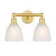 A thumbnail of the Innovations Lighting 616-2W-12-15 Castile Vanity Satin Gold / White