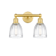 A thumbnail of the Innovations Lighting 616-2W-12-15 Brookfield Vanity Satin Gold / Clear