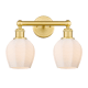 A thumbnail of the Innovations Lighting 616-2W-11-15 Norfolk Vanity Satin Gold / Matte White