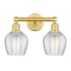 A thumbnail of the Innovations Lighting 616-2W-11-15 Norfolk Vanity Satin Gold / Clear