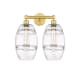 A thumbnail of the Innovations Lighting 616-2W 12 17 Vaz Vanity Satin Gold / Clear