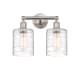 A thumbnail of the Innovations Lighting 616-2W-12-14 Cobbleskill Vanity Brushed Satin Nickel / Deco Swirl