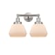 A thumbnail of the Innovations Lighting 616-2W-10-16 Fulton Vanity Brushed Satin Nickel / Matte White