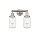 A thumbnail of the Innovations Lighting 616-2W-10-16 Dover Vanity Brushed Satin Nickel / Clear