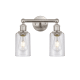 A thumbnail of the Innovations Lighting 616-2W-11-13 Clymer Vanity Brushed Satin Nickel / Seedy