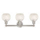 A thumbnail of the Innovations Lighting 616-3W 10 24 White Mouchette Vanity Alternate Image