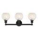 A thumbnail of the Innovations Lighting 616-3W 10 24 White Mouchette Vanity Alternate Image