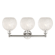 A thumbnail of the Innovations Lighting 616-3W 12 26 White Mouchette Vanity Alternate Image