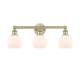 A thumbnail of the Innovations Lighting 616-3W-11-24 Athens Vanity Antique Brass / Matte White