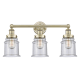 A thumbnail of the Innovations Lighting 616-3W-13-24 Canton Vanity Antique Brass / Seedy