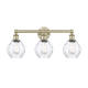 A thumbnail of the Innovations Lighting 616-3W-11-24 Waverly Vanity Antique Brass / Clear