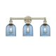 A thumbnail of the Innovations Lighting 616-3W 12 24 Bella Vanity Antique Brass / Princess Blue