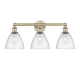 A thumbnail of the Innovations Lighting 616-3W-12-26 Bristol Glass Vanity Antique Brass / Seedy