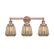 A thumbnail of the Innovations Lighting 616-3W-10-25 Chatham Vanity Antique Copper / Mercury