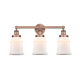 A thumbnail of the Innovations Lighting 616-3W-13-24 Canton Vanity Antique Copper / Matte White