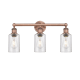 A thumbnail of the Innovations Lighting 616-3W-11-22 Clymer Vanity Antique Copper / Seedy