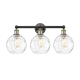 A thumbnail of the Innovations Lighting 616-3W-13-26 Athens Vanity Black Antique Brass / Clear Water Glass