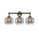 A thumbnail of the Innovations Lighting 616-3W 12 26 Rochester Vanity Black Antique Brass / Light Smoke