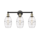 A thumbnail of the Innovations Lighting 616-3W 10 24 Vaz Vanity Black Antique Brass / Clear