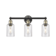 A thumbnail of the Innovations Lighting 616-3W-11-22 Clymer Vanity Black Antique Brass / Seedy